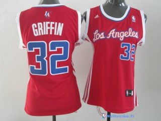 Maillot NBA Pas Cher Los Angeles Clippers Femme Blake Griffin 32 Rouge