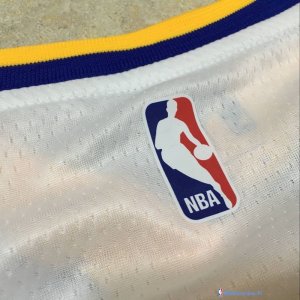 Maillot NBA Pas Cher Golden State Warriors Kevin Durant 35 Blanc Association 2017/18