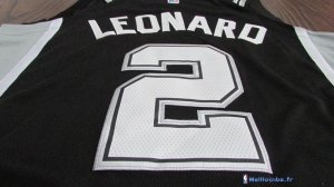 Maillot NBA Pas Cher San Antonio Spurs Kawhi Leonard 2 Negr Icon 2017/18