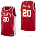 Maillot NBA Pas Cher Atlanta Hawks John Collins 20 Retro Rouge 2017/18