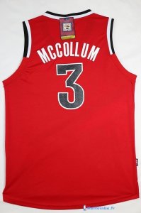 Maillot NBA Pas Cher Portland Trail Blazers 2016 C.J.McCollum 3 Rouge