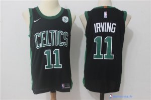 Maillot NBA Pas Cher Boston Celtics Kyrie Irving 11 Noir 2017/18