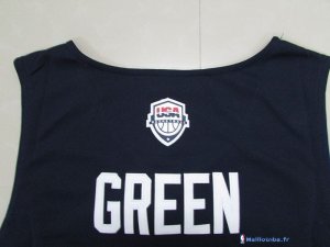 Maillot NBA Pas Cher USA 2016 Draymond Green 14 Bleu