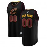 Cleveland Cavaliers Fanatics Branded Black Fast Break Replica Custom Jersey - Statement Edition