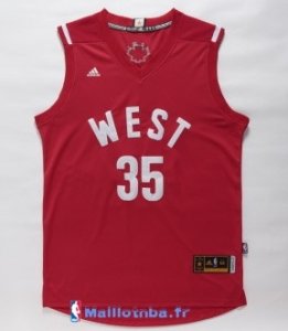 Maillot NBA Pas Cher All Star 2016 Kevin Durant 35 Rouge