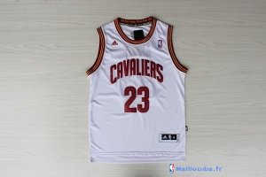 Maillot NBA Pas Cher Cleveland Cavaliers LeBron James 23 Blanc