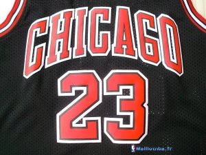 Maillot NBA Pas Cher Chicago Bulls Michael Jordan 23 Noir