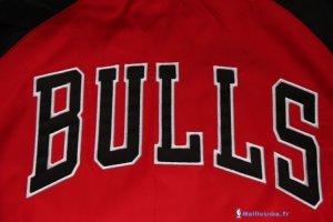 Survetement NBA Pas Cher Chicago Bulls Rouge Noir