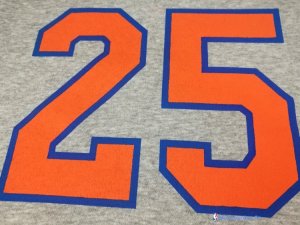 Sweat Capuche NBA New York Knicks Derrick Rose 25 Gris