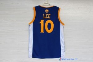 Maillot NBA Pas Cher Golden State Warriors David Lee 10 Bleu