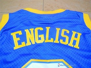 Maillot NBA Pas Cher Denver Nuggets Alex English 2 Bleu