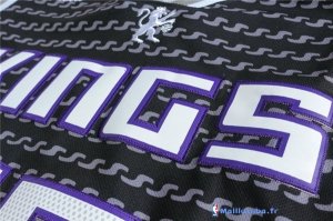 Maillot NBA Pas Cher Sacramento Kings DeMarcus Cousins 15 Noir Blanc