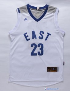 Maillot NBA Pas Cher All Star 2016 LeBron James 23 Blanc