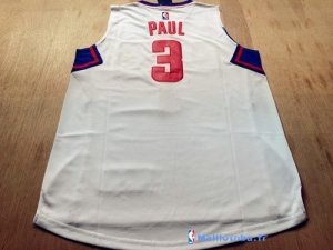 Maillot NBA Pas Cher Los Angeles Clippers Chris Paul 3 Blanc