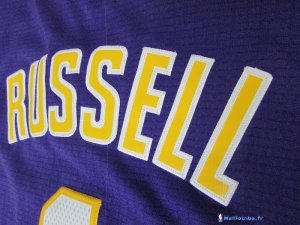 Maillot NBA Pas Cher Los Angeles Lakers D'Angelo Russell 1 Pourpre MC