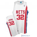 Maillot ABA Pas Cher Brooklyn Nets Erving 32 Blanc