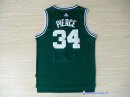 Maillot NBA Pas Cher Boston Celtics Paul Pierce 34 Vert Blanc