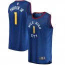 Denver Nuggets Michael Porter Jr. Fanatics Branded Blue Fast Break Jersey - Statement Edition