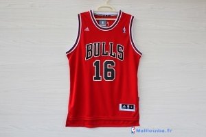 Maillot NBA Pas Cher Chicago Bulls Pau Gasol 16 Rouge