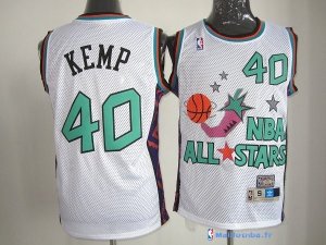 Maillot NBA Pas Cher All Star 1996 Shawn Kemp 40 Blanc