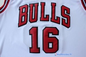 Maillot NBA Pas Cher Chicago Bulls Pau Gasol 16 Blanc