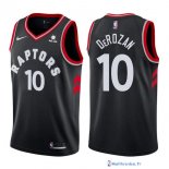 Maillot NBA Pas Cher Toronto Raptors DeMar DeRozan 10 Noir 2017/18