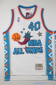 Maillot NBA Pas Cher All Star 1996 Shawn Kemp 40 Blanc