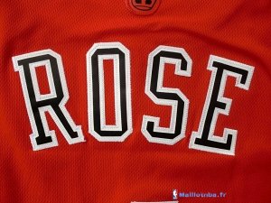 Maillot NBA Pas Cher Chicago Bulls Derrick Rose 1 Rouge