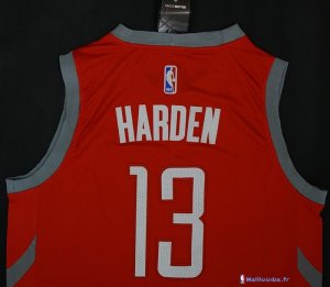 Maillot NBA Pas Cher Houston Rockets James Harden 13 Nike Rouge Ville 2017/18