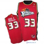 Maillot NBA Pas Cher Detroit Pistons Grant Hill 33 Rose