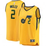 Utah Jazz Joe Ingles Fanatics Branded Gold Fast Break Replica Player Jersey - Statement Edition