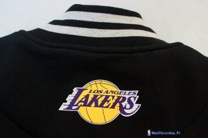 Survetement En Laine NBA Los Angeles Lakers Kobe Bryant 24 Noir