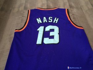 Maillot NBA Pas Cher Phoenix Suns Steve Nash 13 Pourpre