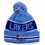 Tricoter un Bonnet NBA Los Angeles Lakers 2017 Bleu