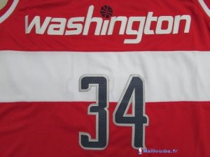 Maillot NBA Pas Cher Washington Wizards Paul Pierce 34 Rouge