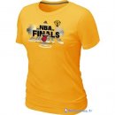 T-Shirt NBA Pas Cher Femme Miami Heat Jaune 1