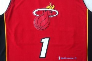 Maillot NBA Pas Cher Noël Miami Heat Chris 1 Rouge