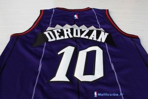 Maillot NBA Pas Cher Toronto Raptors Demar DeRozan 10 Retro Pourpre