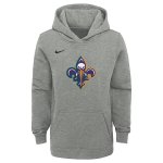 New Orleans Pelicans Nike Heather Gray 2019/20 City Edition Club Pullover Hoodie