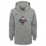 New Orleans Pelicans Nike Heather Gray 2019/20 City Edition Club Pullover Hoodie
