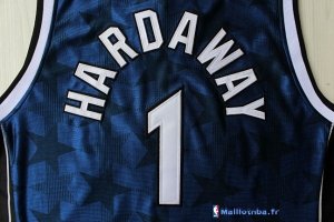 Maillot NBA Pas Cher Orlando Magic Anfernee Hardaway 1 Bleu Sombre