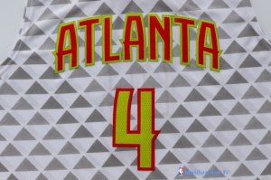 Maillot NBA Pas Cher Atlanta Hawks Paul Millsap 4 Blanc