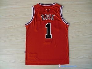 Maillot NBA Pas Cher Chicago Bulls Derrick Rose 1 Rouge