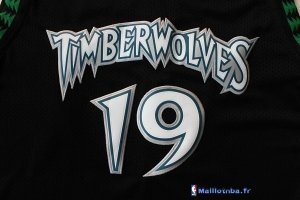 Maillot NBA Pas Cher Minnesota Timberwolves Sam Cassell 19 Retro Noir