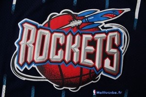 Maillot NBA Pas Cher Houston Rockets Charles Barkley 4 Retro Bleu