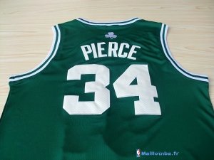 Maillot NBA Pas Cher Boston Celtics Paul Pierce 34 Vert Blanc