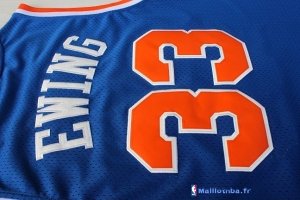 Maillot NBA Pas Cher New York Knicks Patrick Ewing 33 Bleu