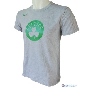 Maillot NBA Pas Cher Boston Celtics Nike Gris