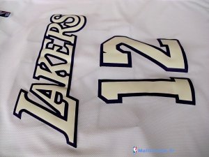 Maillot NBA Pas Cher Noël Los Angeles Lakers Howard 12 Blanc
