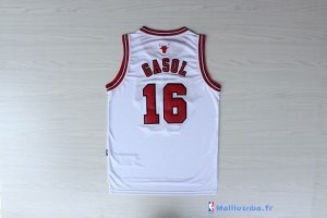 Maillot NBA Pas Cher Chicago Bulls Pau Gasol 16 Blanc